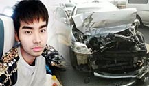 泰国歌手Kaf发生连环车祸进了ICU 目前已脱离危险