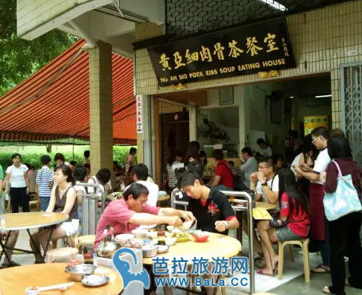 新加坡最出名的的肉骨茶店—黄亚细肉骨茶 