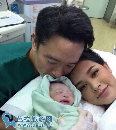 泰星Vicky3月23日平安诞下男婴