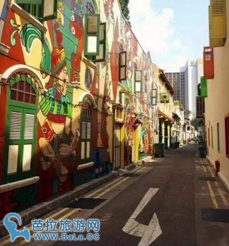 新加坡哈芝巷--最文艺的新加坡涂鸦小清新街道