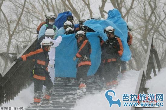 日本一滑雪场发生雪崩至高中师生8死40伤 