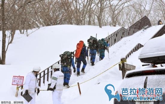 日本一滑雪场发生雪崩至高中师生8死40伤 