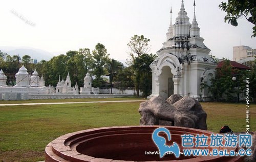 清迈松达寺Wat Suan Dok 历史的皇家花园寺庙