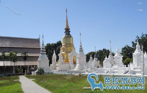 清迈松达寺Wat Suan Dok 历史的皇家花园寺庙