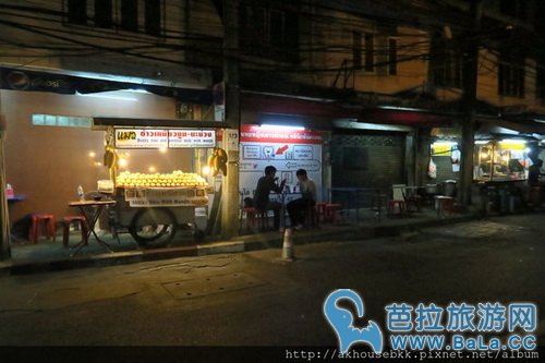 BTS站Thong Lo旁美食广场 每天都营业的美味夜市