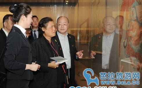 诗琳通公主殿下4月访华首站成都四川省博物院