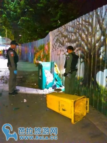 曼谷街头乒乓球状炸弹爆炸 爆炸物在早前炸弹案中出现过