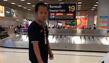 素万那普机场行李员监守自盗 偷取游客行李