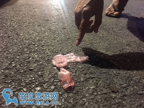 泰国泼水节过后满地套套令人惊讶 警察出面澄清