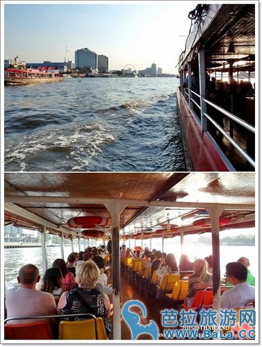 曼谷河滨夜市买买买 最美的摩天轮码头夜市