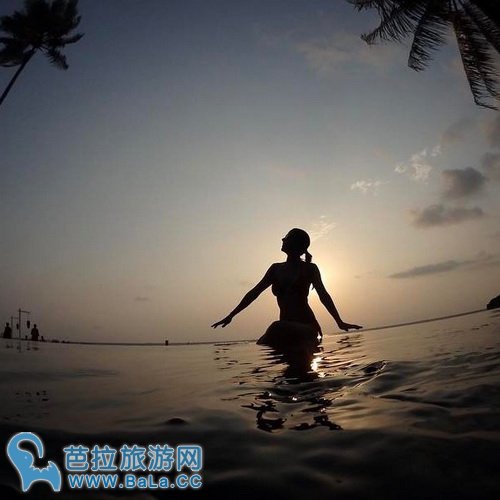 泰星Apissada与男友马代度假多套泳装照性感身材一览无遗