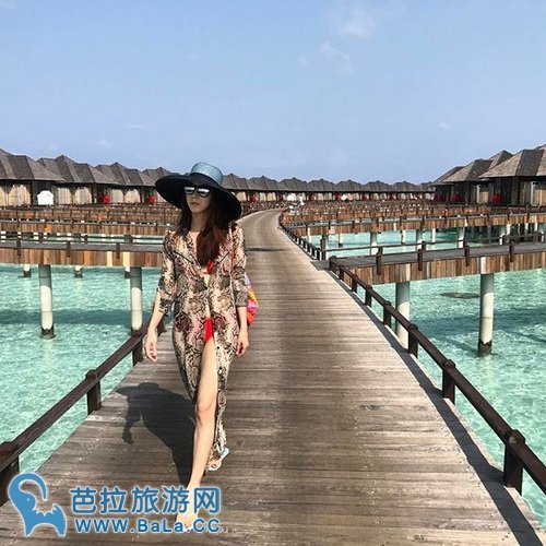 泰星Apissada与男友马代度假多套泳装照性感身材一览无遗