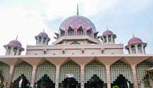 吉隆坡水上粉红清真寺 吉隆坡必去景点