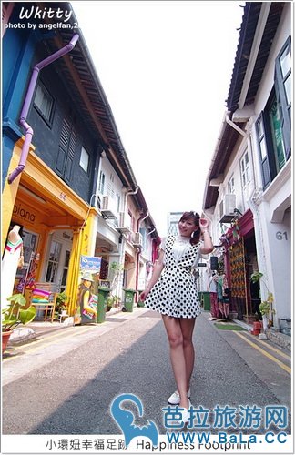 新加坡哈芝街 色彩超斑斓的一条小巷子