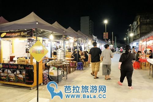 曼谷市中心交通方便霓虹夜市Talad Neon 潮范小清新十足