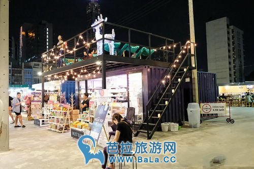 曼谷市中心交通方便霓虹夜市Talad Neon 潮范小清新十足