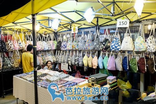 曼谷市中心交通方便霓虹夜市Talad Neon 潮范小清新十足