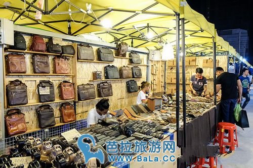 曼谷市中心交通方便霓虹夜市Talad Neon 潮范小清新十足