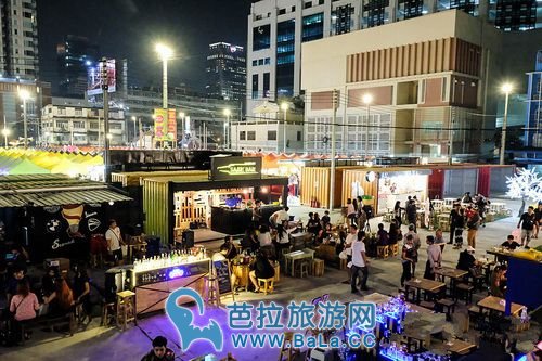 曼谷市中心交通方便霓虹夜市Talad Neon 潮范小清新十足