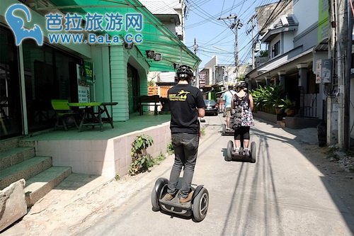 开Segway游曼谷古城 代步工具好帮手