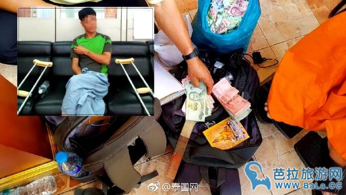 中国男子在泰偷功德箱钱被抓