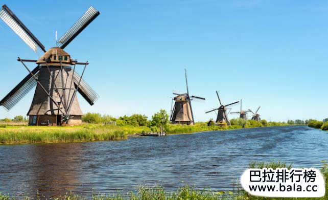 荷兰十大著名旅游景点推荐想去玩的可以看看_