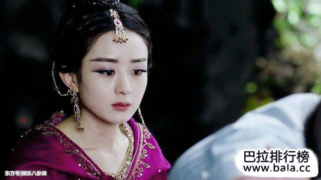 2018年最火十大女明星排行榜,哪个明星最火排名