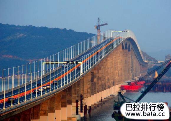 中国十大跨海大桥排名,都是世界级!