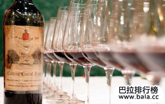 世界最贵红酒价格排行榜前十名
