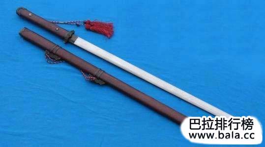 古代中国十大名刀排行榜