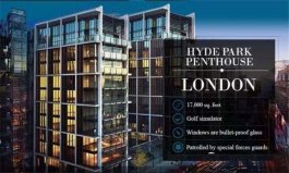 世界上最贵的公寓楼，英国伦敦海德公园一号