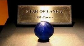 世界第二大星光蓝宝石，印度之星重563.35克拉