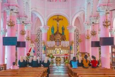 世界上最浪漫的教堂，粉红色的耶稣圣心堂