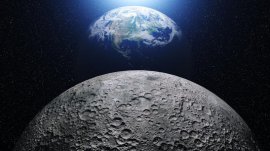 距离地球最近的天体，月球距离地球38万千米