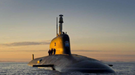 全球最大的核潜艇：台风级排水达4.6万吨