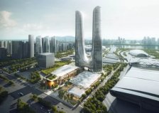 杭州十大高楼排名，绿地·城市之门高302.6米