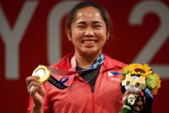 菲律宾百年奥运首金，迪亚兹女子举重55公斤级冠军