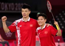 中国第18金！中国羽毛球队包揽混双冠亚军