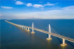 中国十大跨海跨江大桥长度排名，港珠澳大桥全长55公里