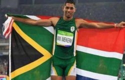 男子400米世界纪录：范尼凯克创造43秒03