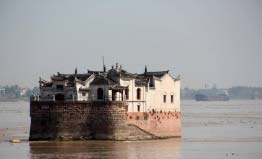 中国最坚强的观音阁，屹立长江中700年不倒