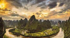 中国最美五大峰林都有哪些：桂林阳朔峰林榜上有名