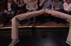 世界上最长的腿有多长：丹尼尔的腿有2米长