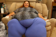 世界上最胖的人是誰：卡羅爾·耶格爾重達1500斤
