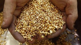 世界上出产黄金最多的国家，南非黄金产量居世界之首